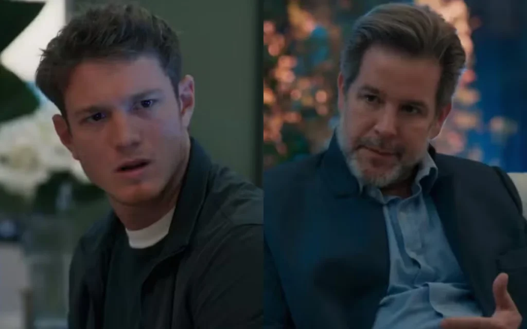 Três Graças: Ferette perde o controle, tenta matar Viviane e atropela o próprio filho