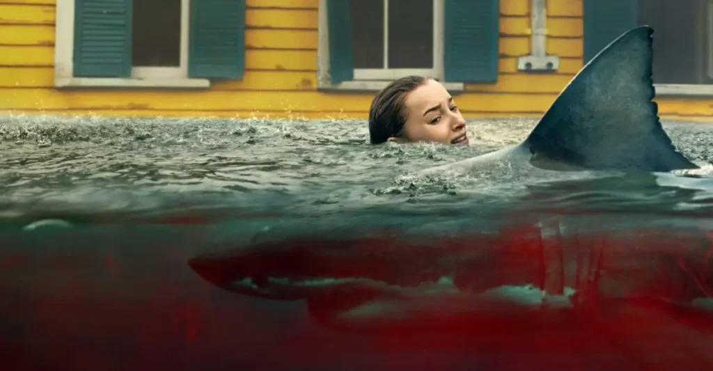 Ataque Brutal: furacão solta tubarões nas ruas e agita a Netflix